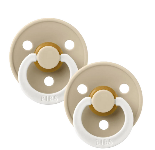BIBS Glow in the Dark Vanilla 2pk
