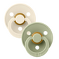 BIBS Ivory & Sage 2pk