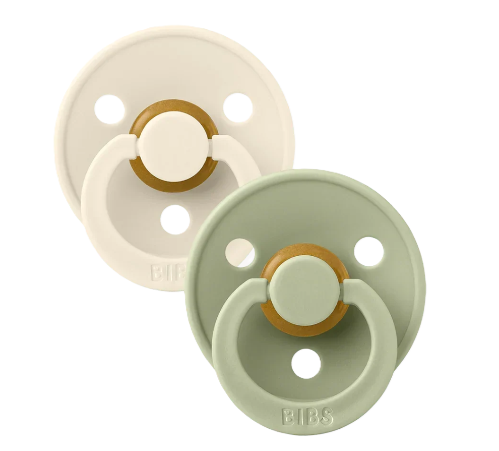 BIBS Ivory & Sage 2pk