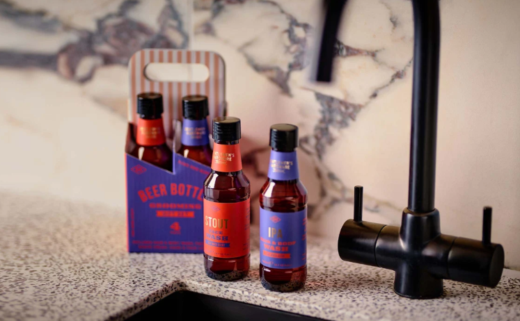 Beer Bottle Grooming Set 4pce