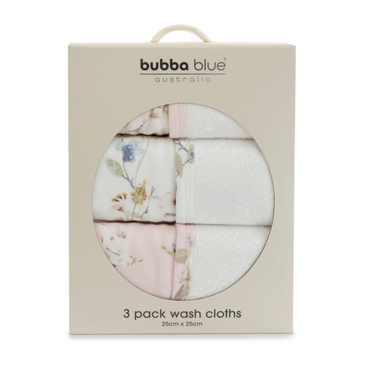 Sleeping Bunny 3pk Wash Cloths