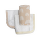 Nordic Vanilla & Latte 3pk Wash Cloths
