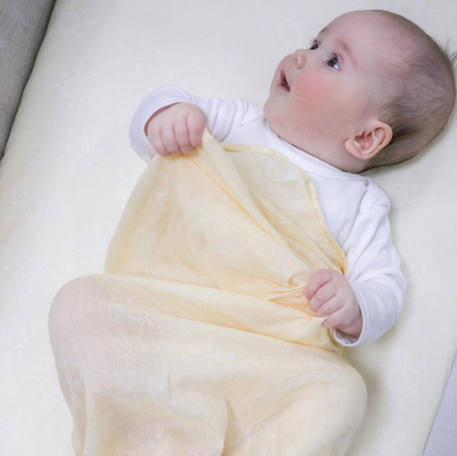 Nordic Vanilla & Latte 3pk Muslin Wrap