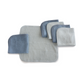 Nordic Sky & Denim Wash Cloths 6pk