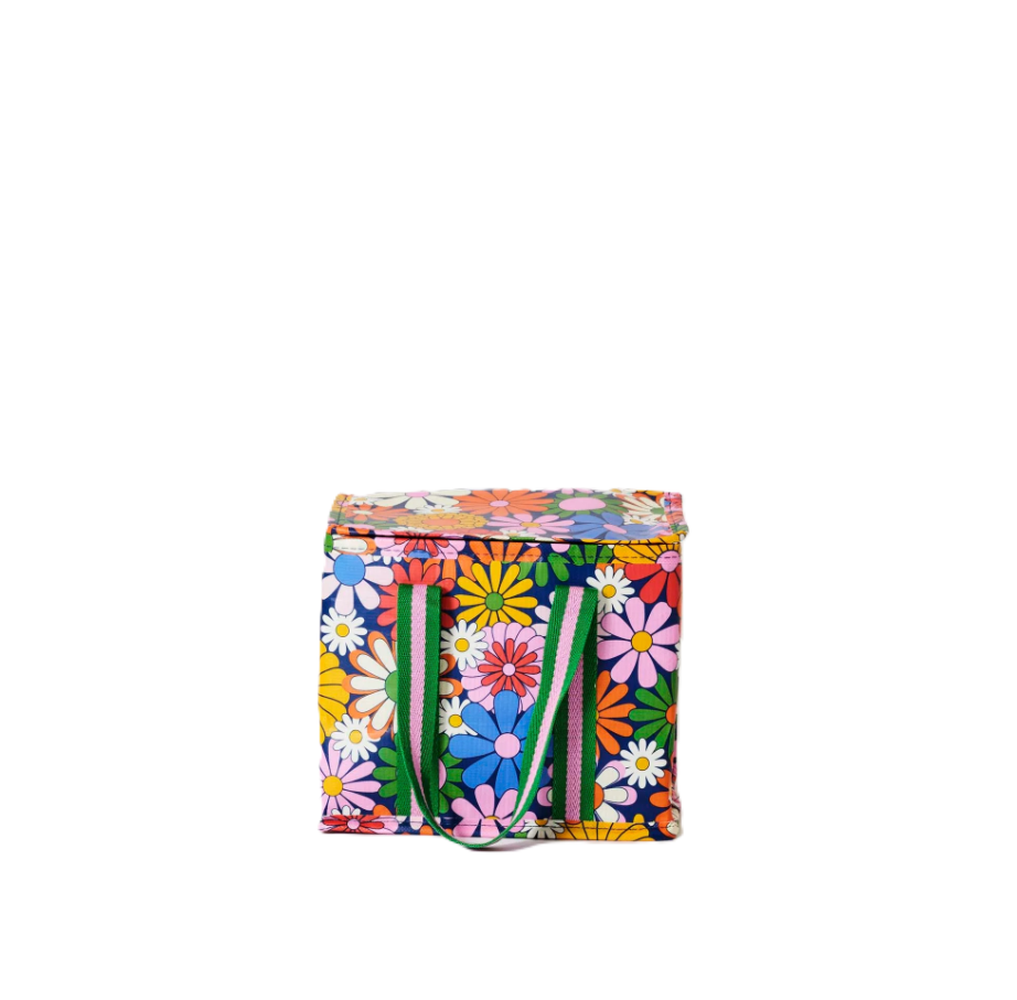 Mini Insulated Tote - Coastal Floral