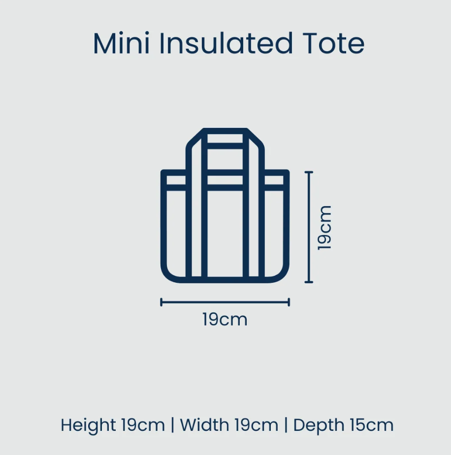 Mini Insulated Tote - Wallpaper