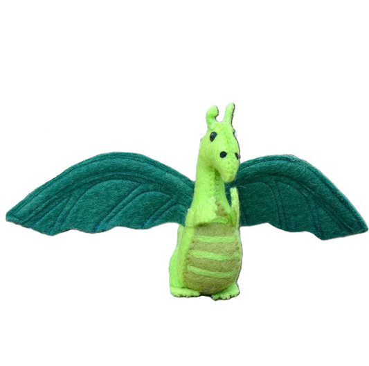 Felt Green Dragon