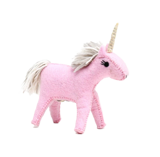 Felt Pink Unicorn