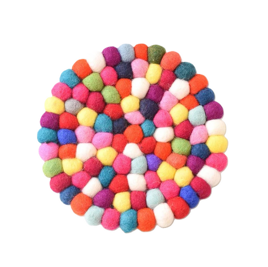 Felt Teapot Trivet 20cm
