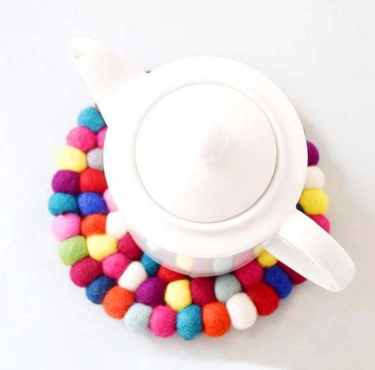 Felt Teapot Trivet 20cm