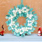 Felt Mint Wreath