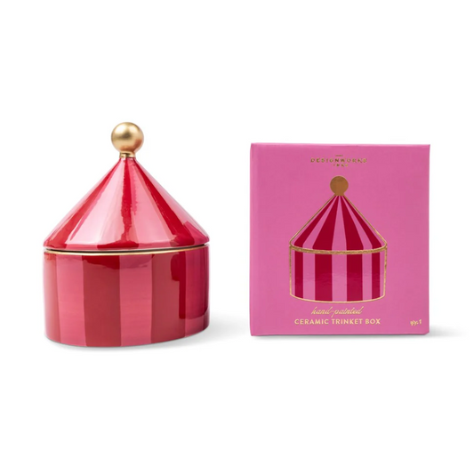 Ceramic Trinket Box - Pink