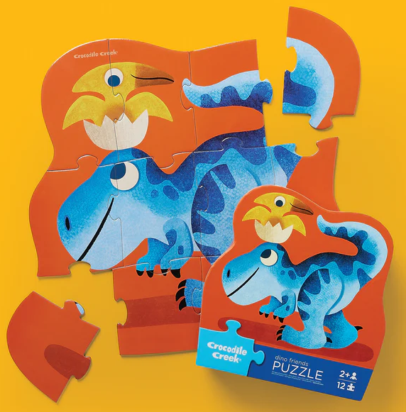 Dino Friends 12 Piece Puzzle