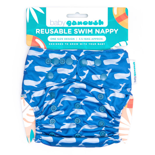 Reusable Swim Nappy - Whale of a Time