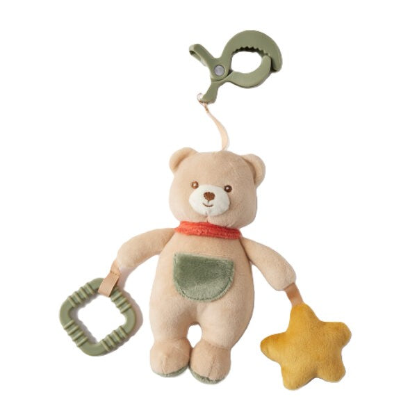 Green Bear Clip-On Toy