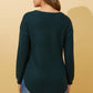 Vivvy Forest Green Knit