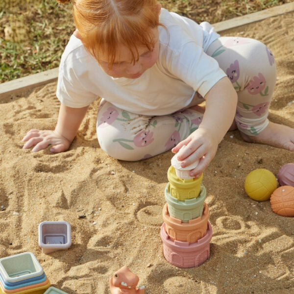 Eco-Friendly Castle Stacker