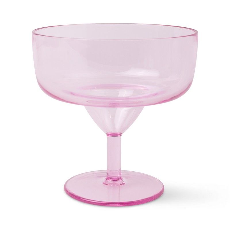 Lilac Margarita Glasses Set of 4