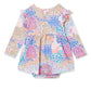 Patchwork Frill Baby Dress