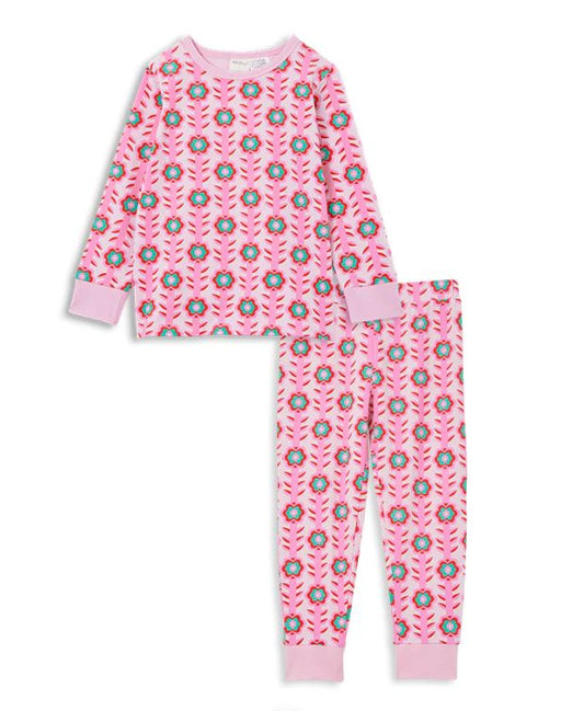 Retro Pink Pyjama Set