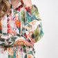 Amren Green Floral Blouse