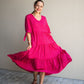 Myla Red/Pink Gingham Dress
