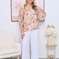 Rissa Floral Multi Top