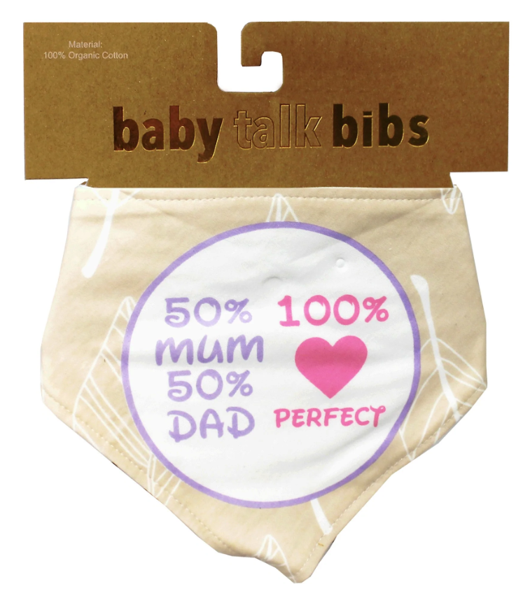 Baby Talk Bibs - 100% Perfect