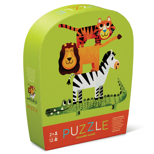 Mini Puzzle 12pce - Jungle Friends