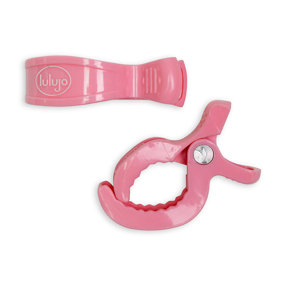Baby Pram Hooks – 2pk Pink